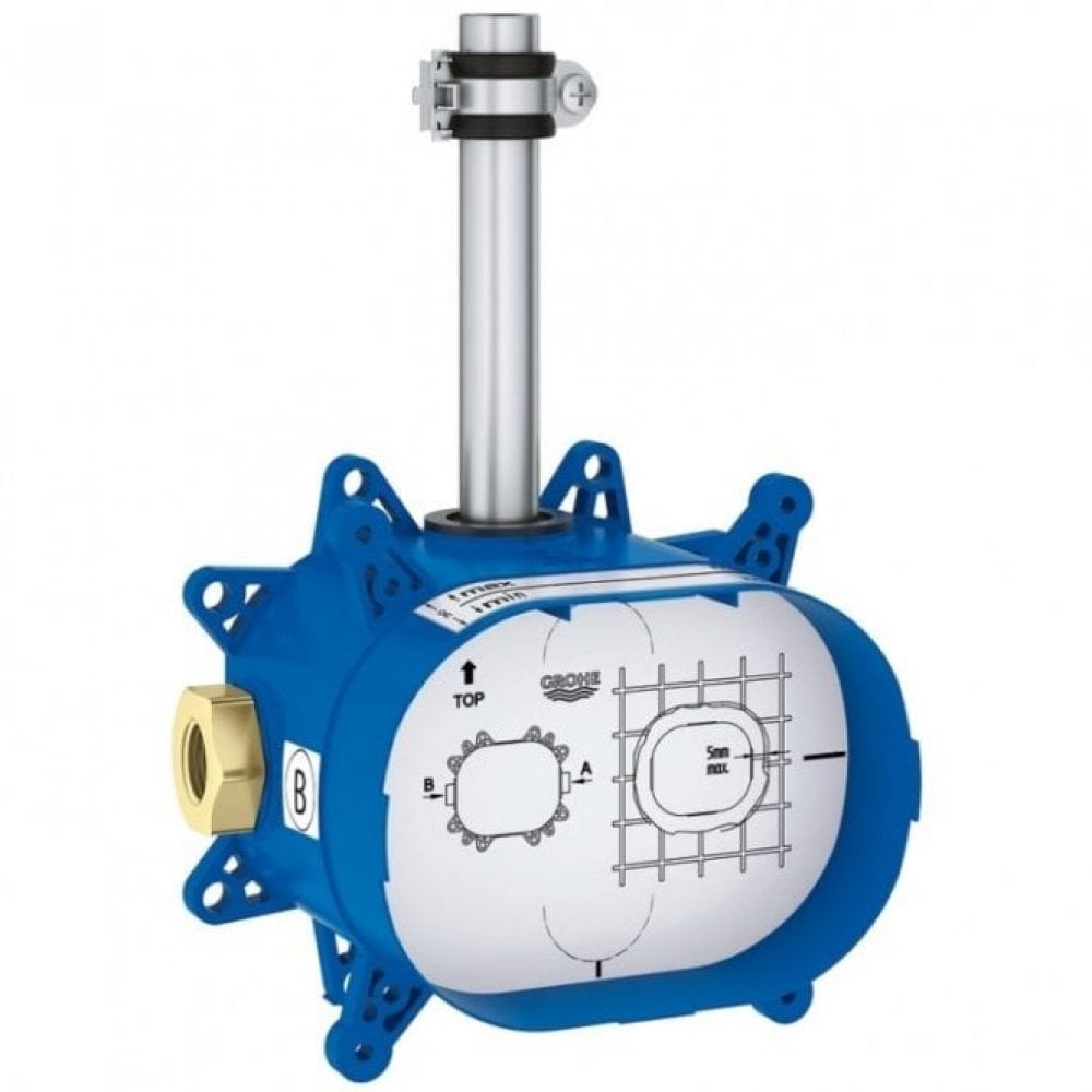 Grohe Rainshower Rough-in Box for Shower Head Set – Blue