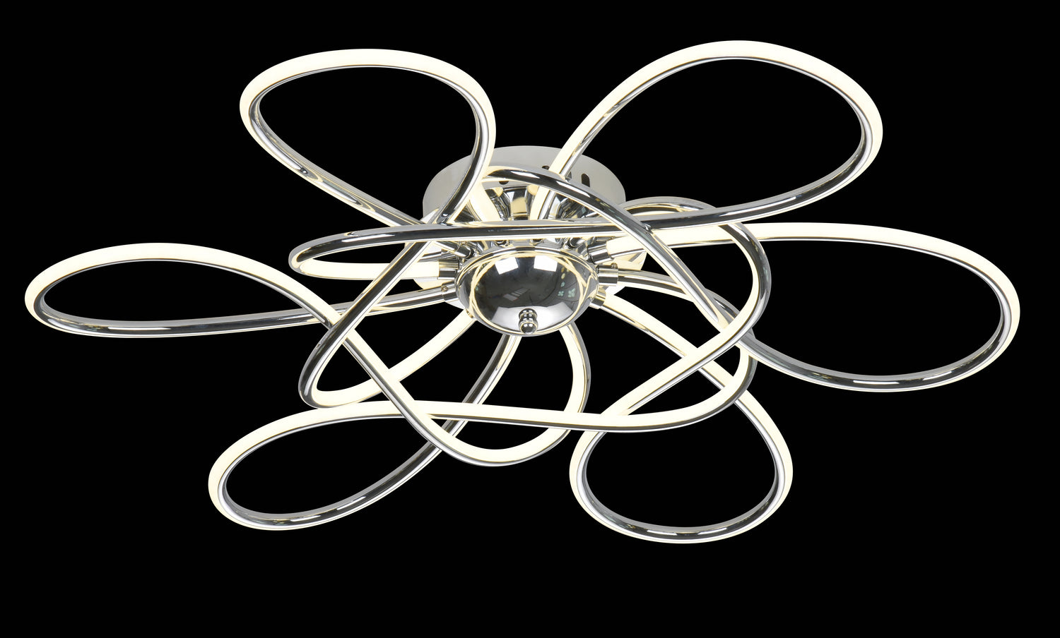 7123/6 – 6-Light Chrome Ceiling Lamp