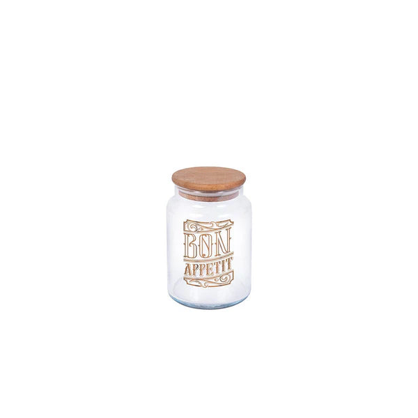 Herevin 890cc Jar With Bamboo Lid