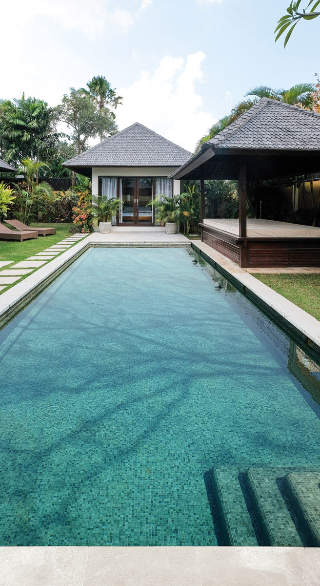 31x46 Bali Stone Matte Dot Mosaic