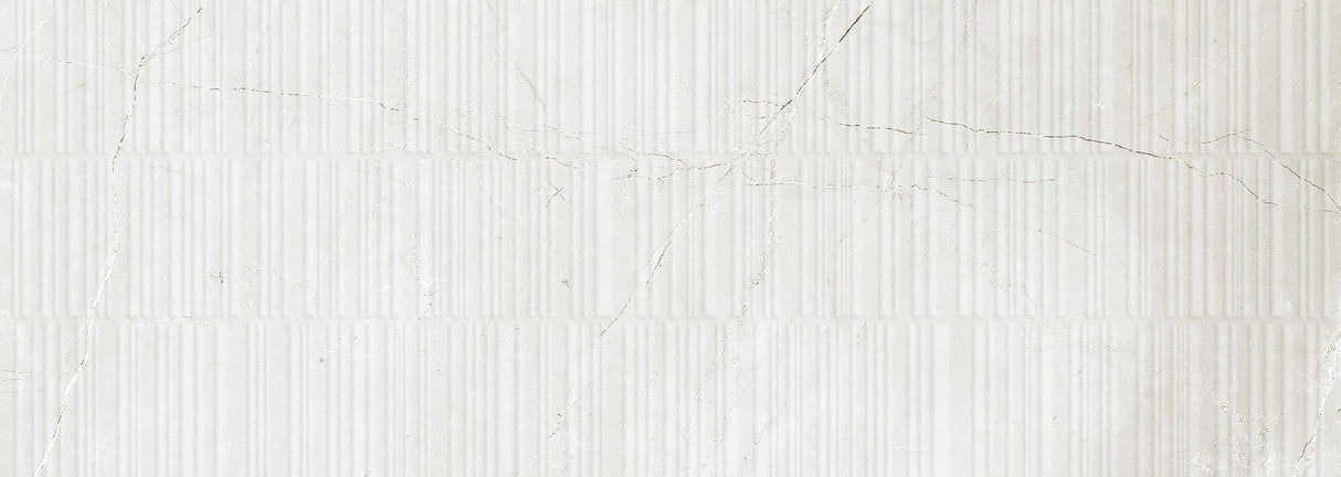 333×900 P.B Marble Art White Dec Rect Tile