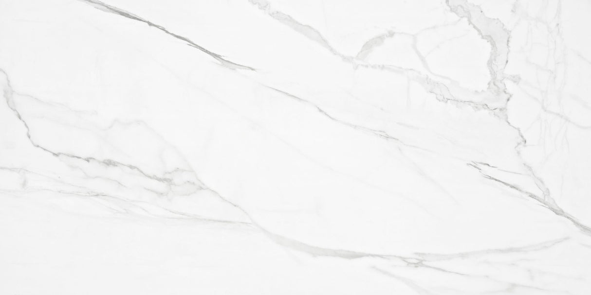 Tile-Howlite White Sat Rect