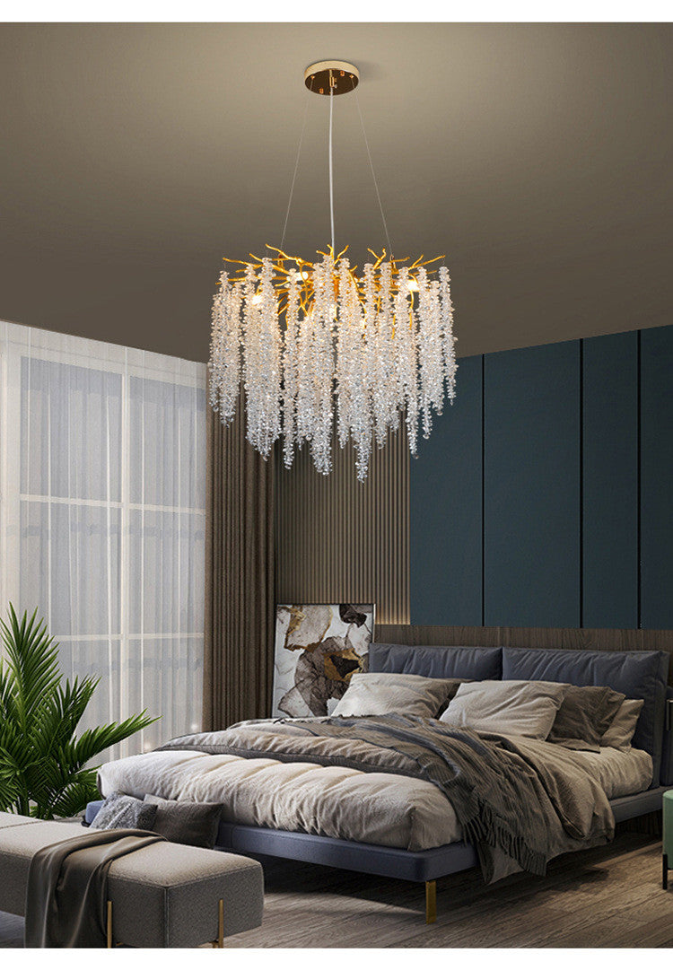 Chandelier - OMG0824-D100 E14*13 (3000K) Gold