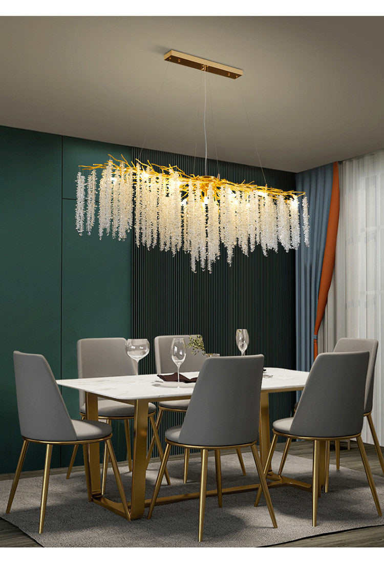 Chandelier - OMG0824-L120 E14*10 (3000K) Gold
