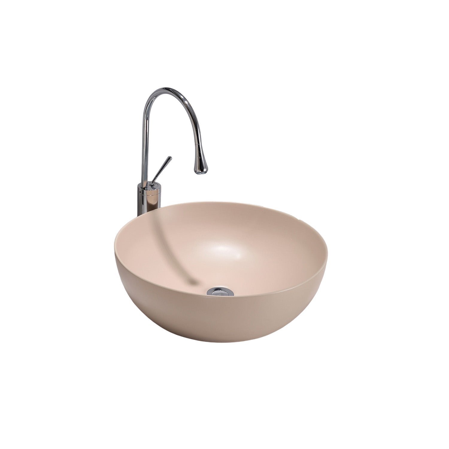 BX3803 Apricot Countertop Basin