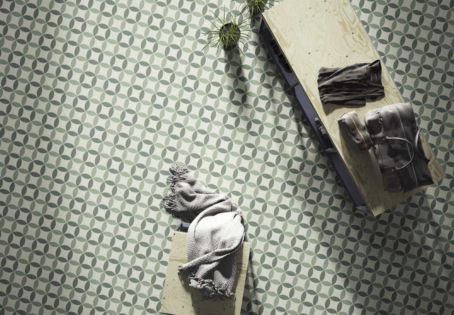 Tile Porc. Nice Green