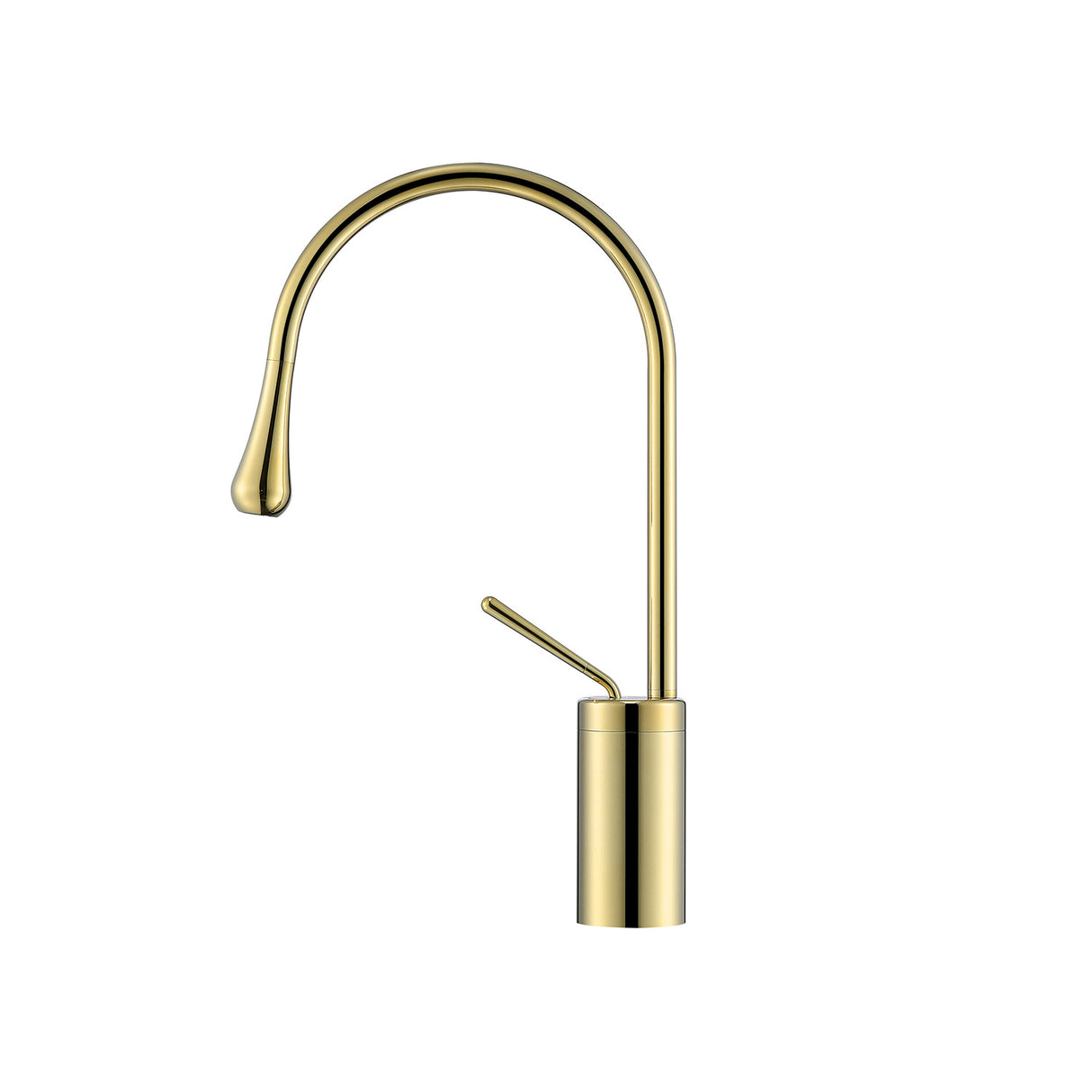 خلاط حوض فاخر ذهبي اللون NH21002G