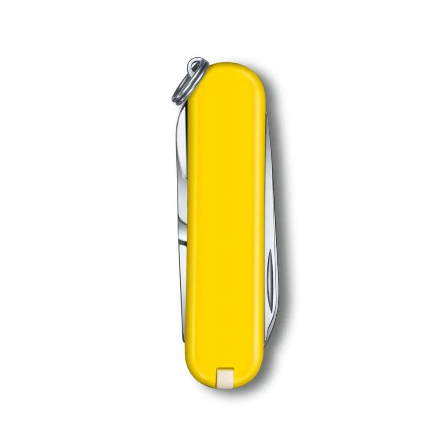 سكين جيب صغيرة من فيكتورينوكس كلاسيك إس دي بسبع وظائف - إصدار ساني سايد