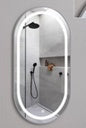 245L-Silver Frame LED mirror with Aluminum Frame W60* H90 cm (2125558)
