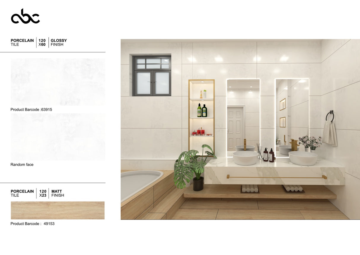 Tile-Himalya White Polished