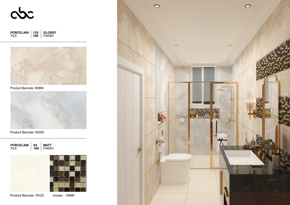 Sealine Ivory Tile600x600mm 10SP