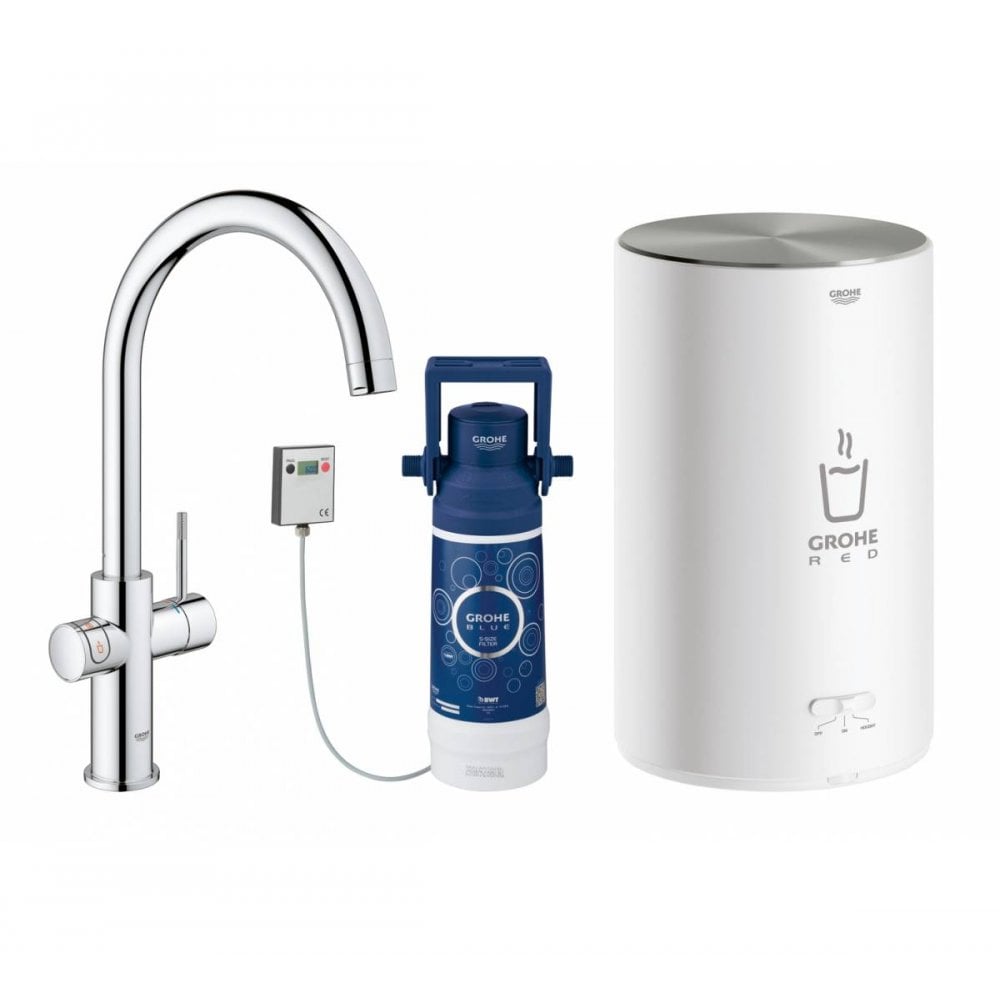 Grohe Red II Duo Tap and M Size Boiler