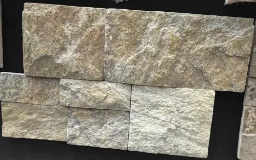 250*400 2cm LXC-271 Natural Stone Panel - Rusty Quartzite Stone (Z shape format design) (6,0.60)