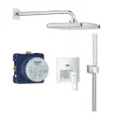 GROHE Eurocube Concealed Shower System with Tempesta 250 Cube