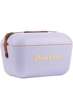 POLARBOX | 12 Liters Classic Cooler Box (Lilac - Yellow)