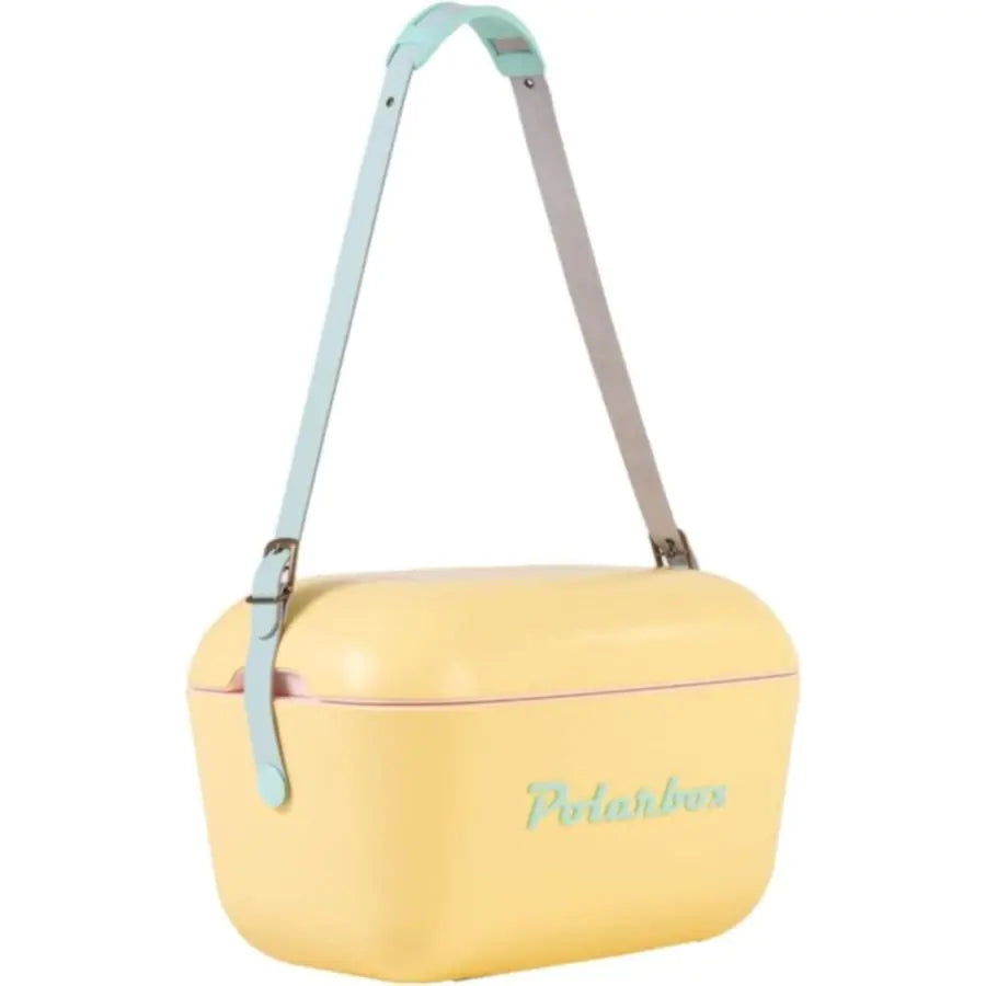 POLARBOX | 12 Liters Pop Cooler Box (Yellow - Cyan)