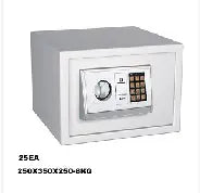 25EAK Fanar Electronic Safe Locker – 250 × 350 × 250 mm, 8.5kg Secure Storage Box