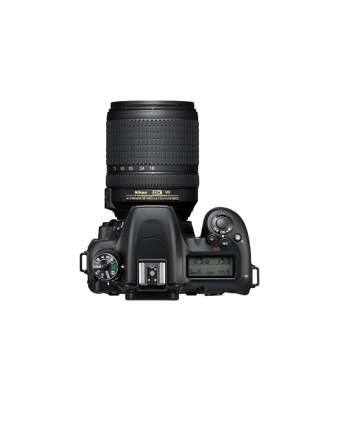 Nikon D7500 DSLR Camera, With 18-140mm VR Lens, Black | D7500 18-140 VR Kit