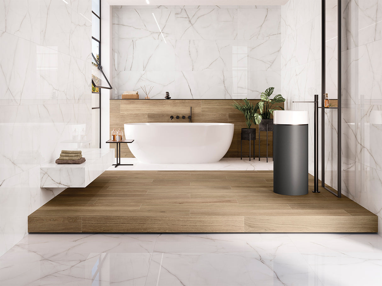 Tile-AU.Crystal Polished White