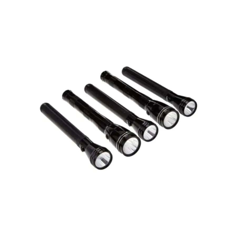 SANFORD Rechargeable LED Search Light Combo 5 in 1 Black