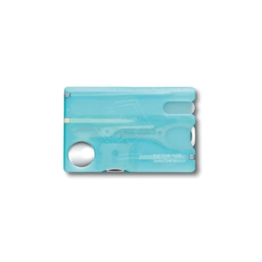Victorinox SwissCard Classic – Blue Translucent