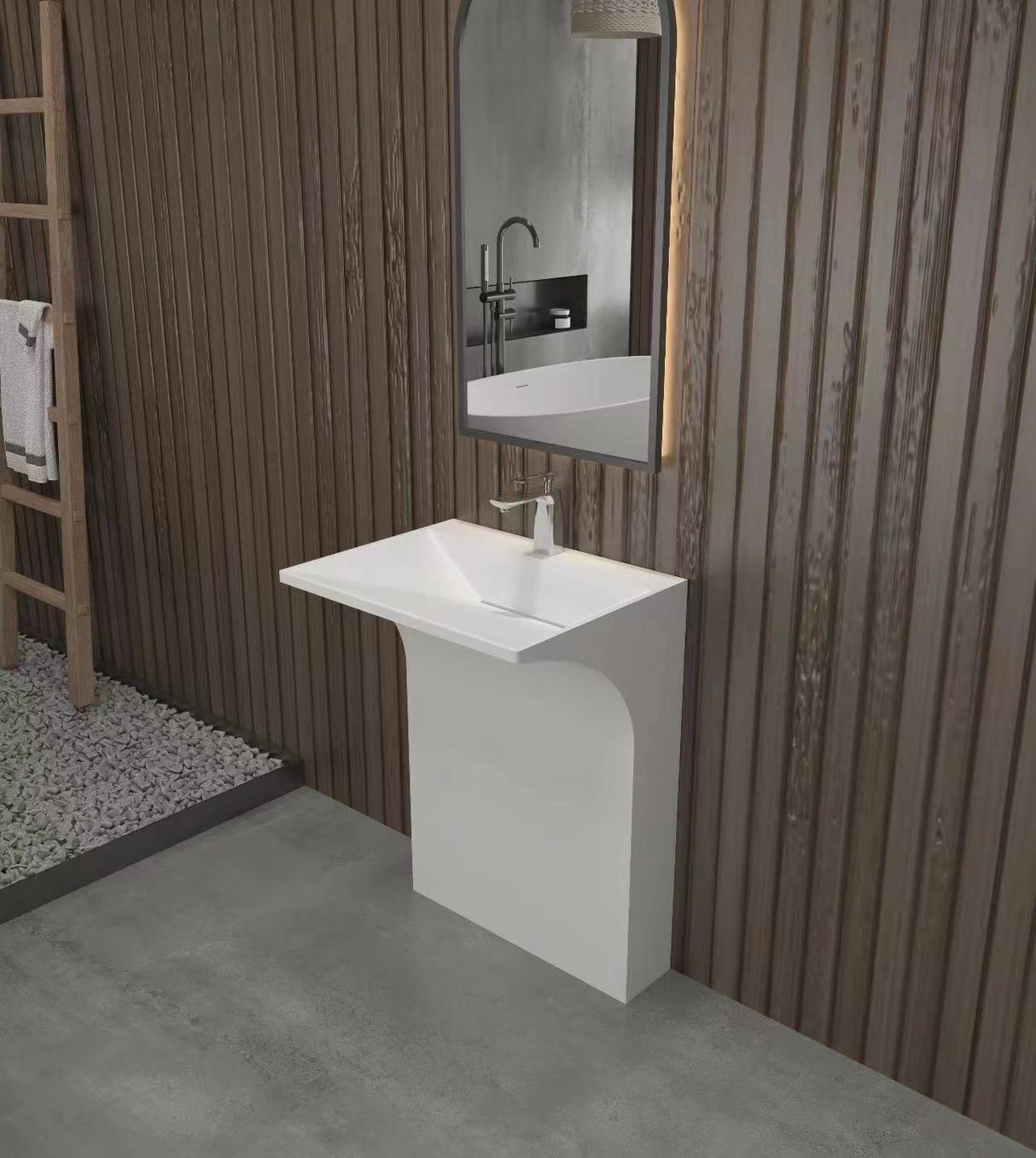 Floor-Mounted Art Basin 94572