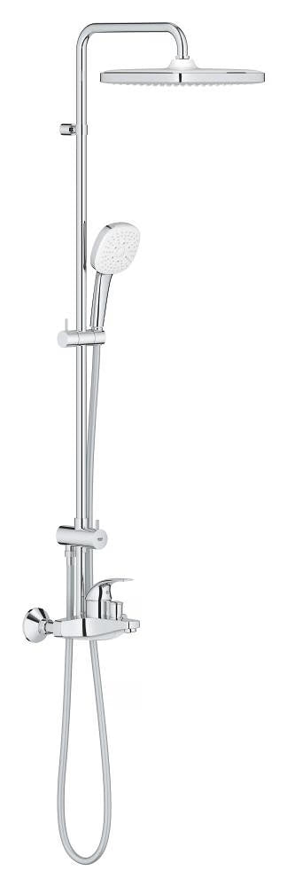 GROHE Tempesta System 250 Cube Shower system with single-lever bath mixer (Wall mounting) 26693001