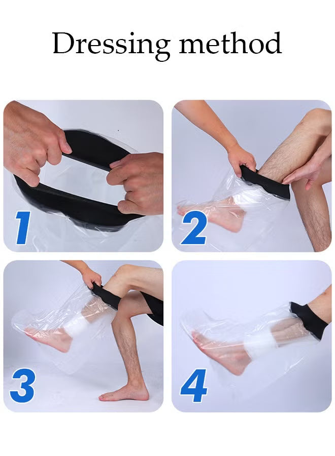 Waterproof Leg Cast Cover for Shower