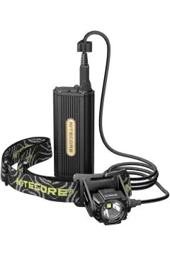 NITECORE | LED Headlamp with External Battery Case 1000 Lumens (Without Battery