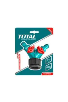TOTAL | Plastic 2‑Way Hose Connector