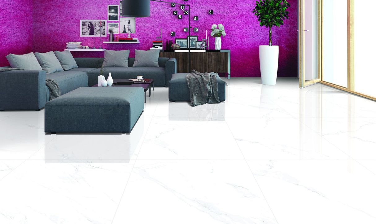 Circle Satuario Glossy Tile600x600mm