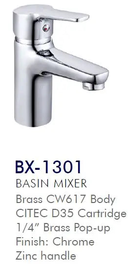 Basin Mixer Single Handle Bathroom Sink Faucet Chrome BuyonBudget