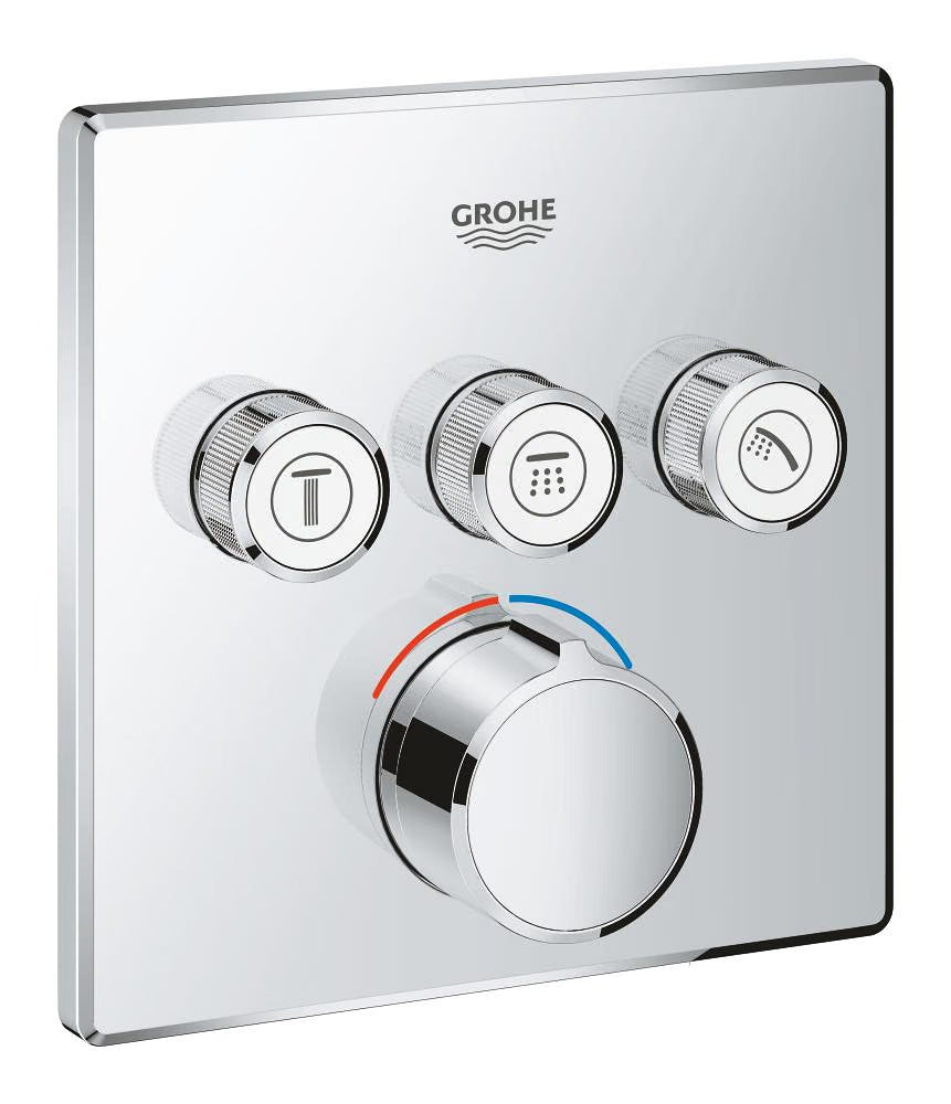 GROHE SmartControl Concealed Mixer with 3 Valves 29149000