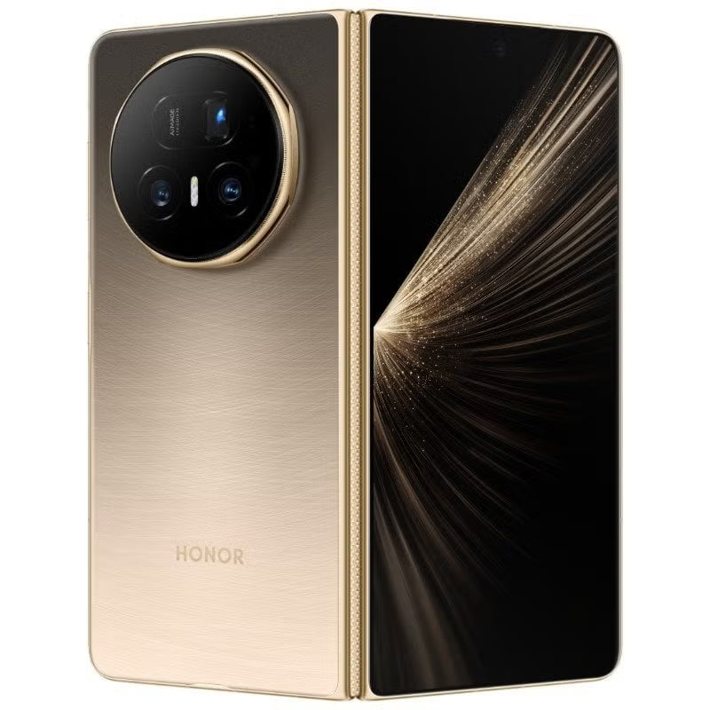 Honor Magic V5 Foldable Smartphone (512GB 16GB RAM) Dawn Gold NFC