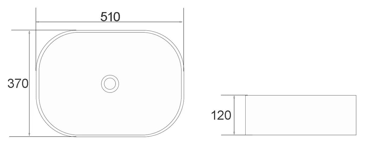 4200-64M Marble & Black Basin
