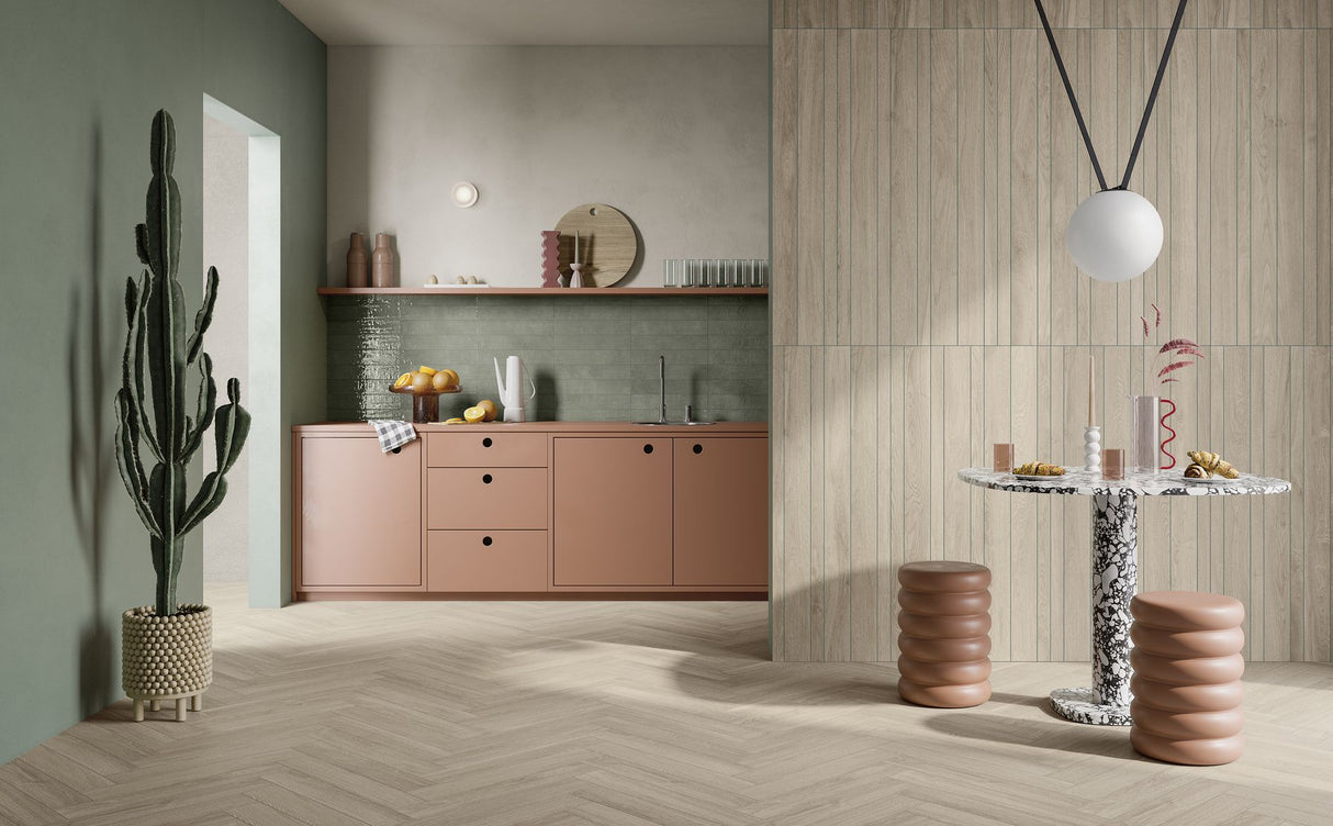 Tile-ED Taupe Rett