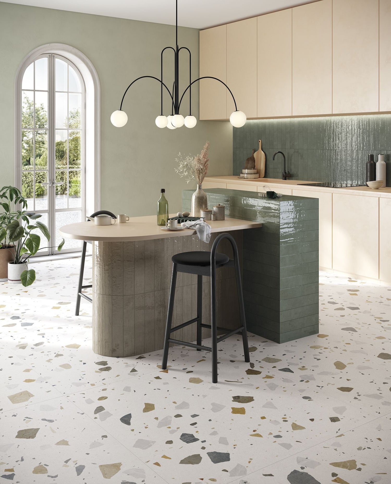 7.5×40 CF Pine Green Brick Tile
