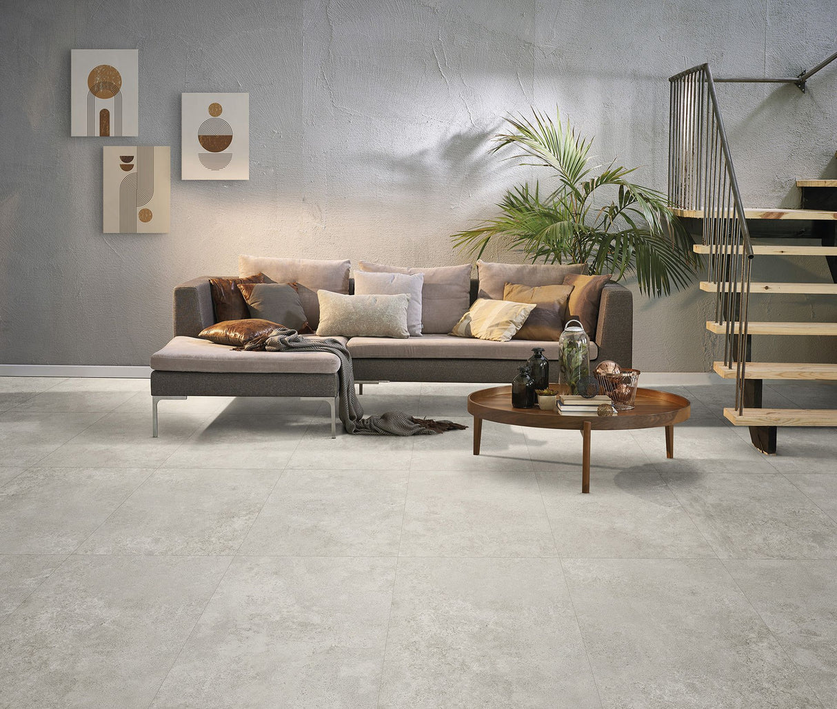 Concraft Warm Grey Tile600x600mm