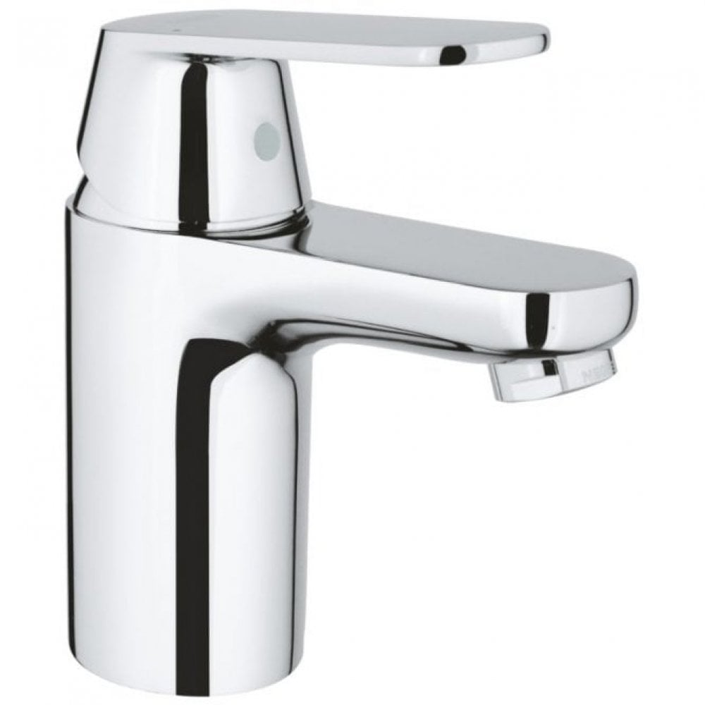 GROHE Eurosmart Cosmopolitan Basin Mixer Tap with Push‑Waste - Chrome