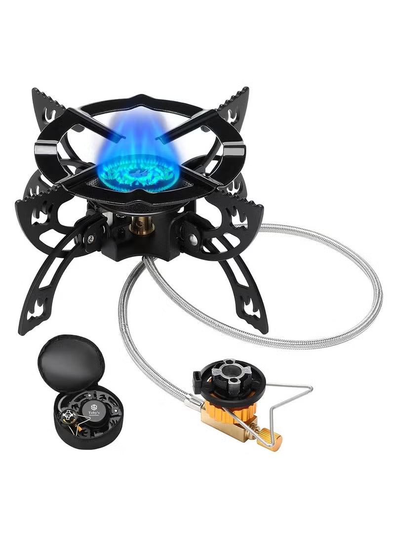 Toby’s Gas Stove-03 – Foldable Small Camping Stove with Piezo Ignition