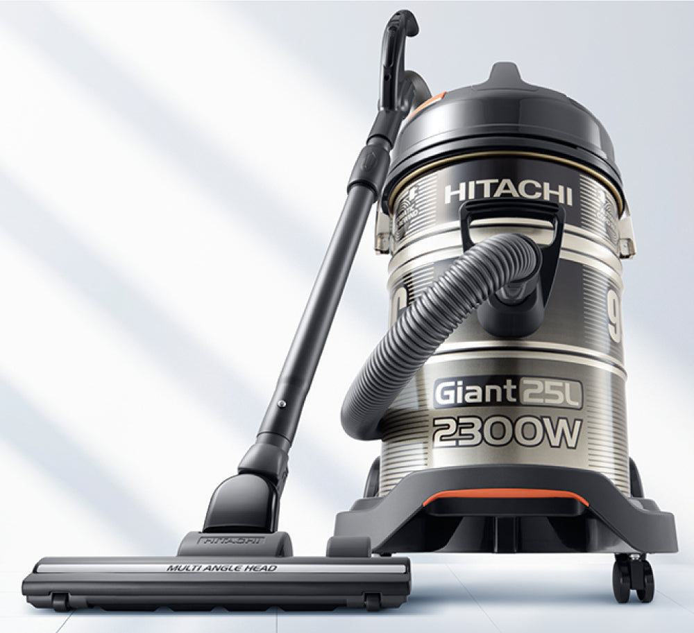 Hitachi Vacuum Cleaner – Drum 25L-Champagne Gold Black