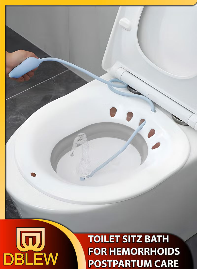 Foldable Sitz Bath for Toilet Seat