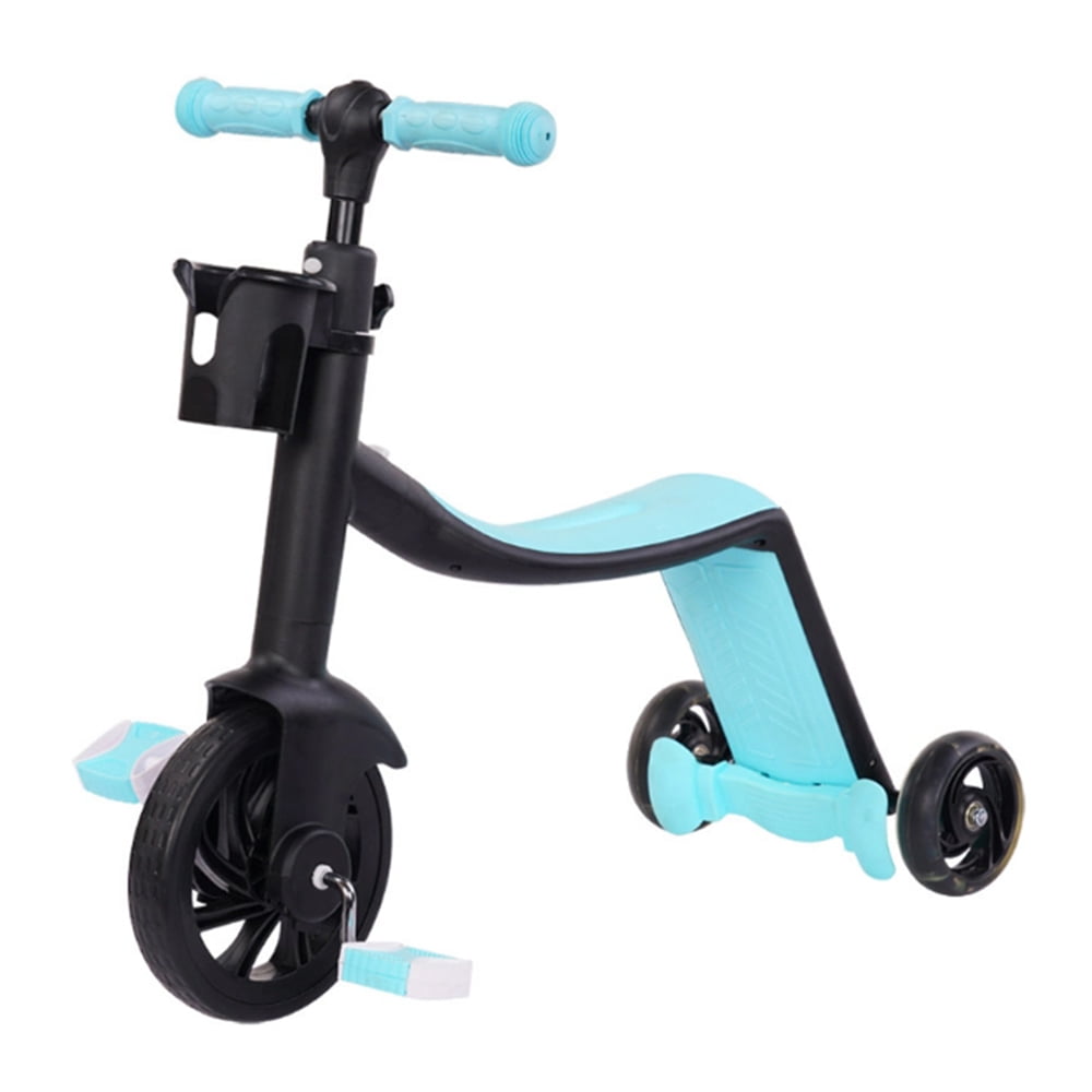 3 In 1 Kids Tricycle With Adjustable Height