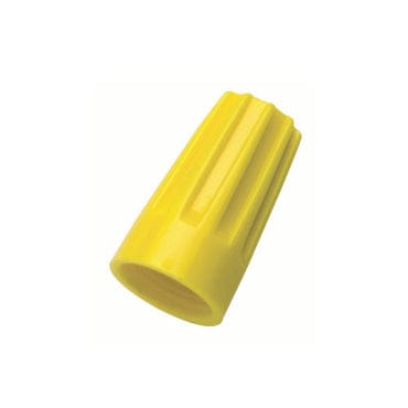 Ideal Wire Nut Connecter, 74B Series, Yellow, 600V, 4,0mm2 Qatar