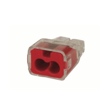 Ideal Push-in Wire Connecters, 32 Model, Red, 2 port Qatar
