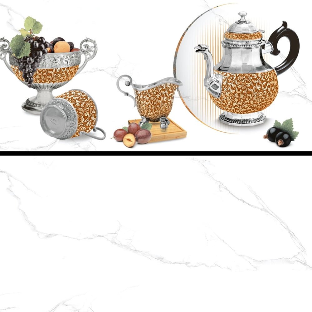 Malone White Digital Wall Tile