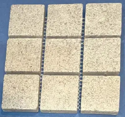 300*300 3cm Natural Grey Cobble Stone Top Flamed & Tumbled - 1138-Grey (1pc,.11)