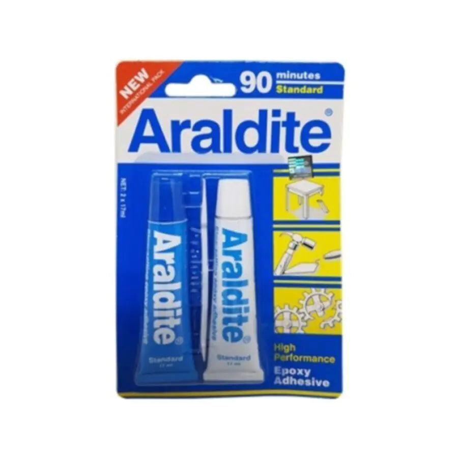 90 minutes Standard Epoxy Adhesive Blue 2 x 17ml