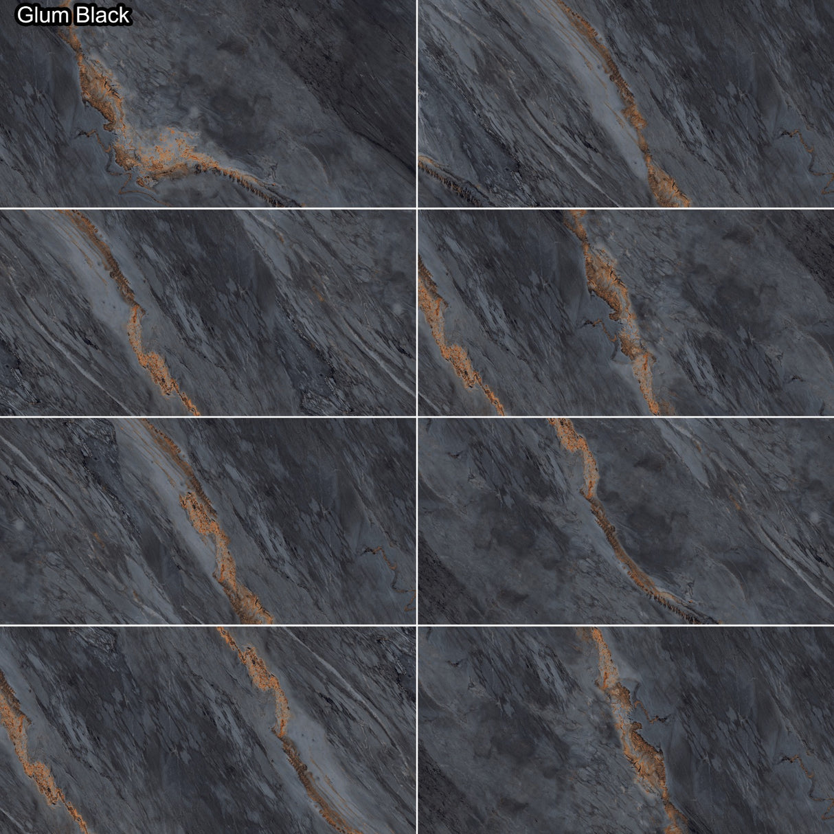 Tile- Glum Black (Highgloss)