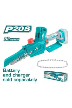 TOTAL | Lithium-Ion Mini Chain saw 20V | TGSLI2068